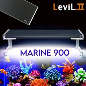 리빌 2세대 슬림 LED 수족관 조명 900 (해수용) 블랙