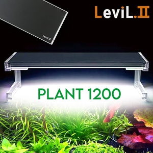 리빌 2세대 슬림 RGB LED 수족관 조명 1200 (열대어 수초용) 블랙