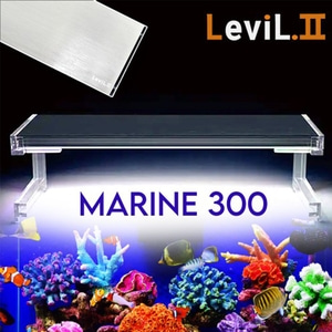 리빌 2세대 슬림 LED 수족관 조명 300 (해수용) 실버