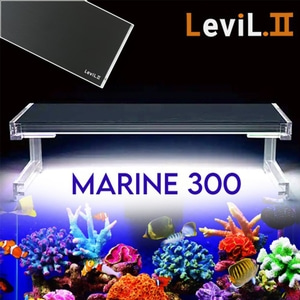 리빌 2세대 슬림 LED 수족관 조명 300 (해수용) 블랙