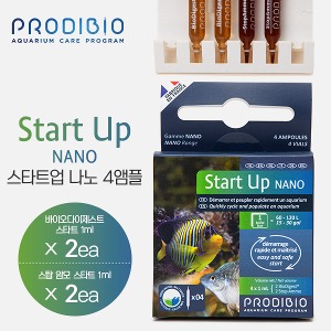 [신형] 프로디바이오 스타트업 나노(StartUp NANO) 생박테리아+암모니아제거 4개입
